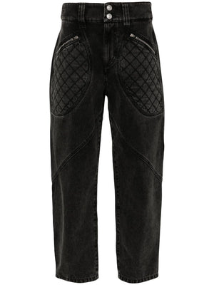 ISABEL MARANT Catarina Grey Cotton Jeans