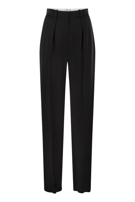 ELISABETTA FRANCHI Chic Straight-Leg Pants for Women