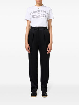 ELISABETTA FRANCHI Sophisticated Tapered Trousers for Women