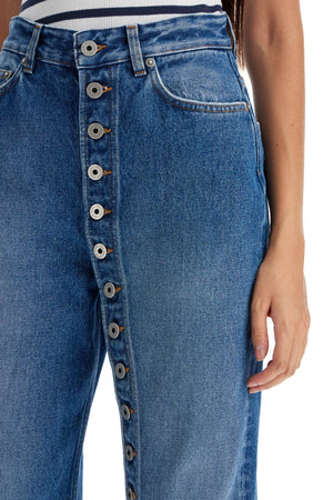 JEAN PAUL GAULTIER High-End Denim High-Waist Jeans