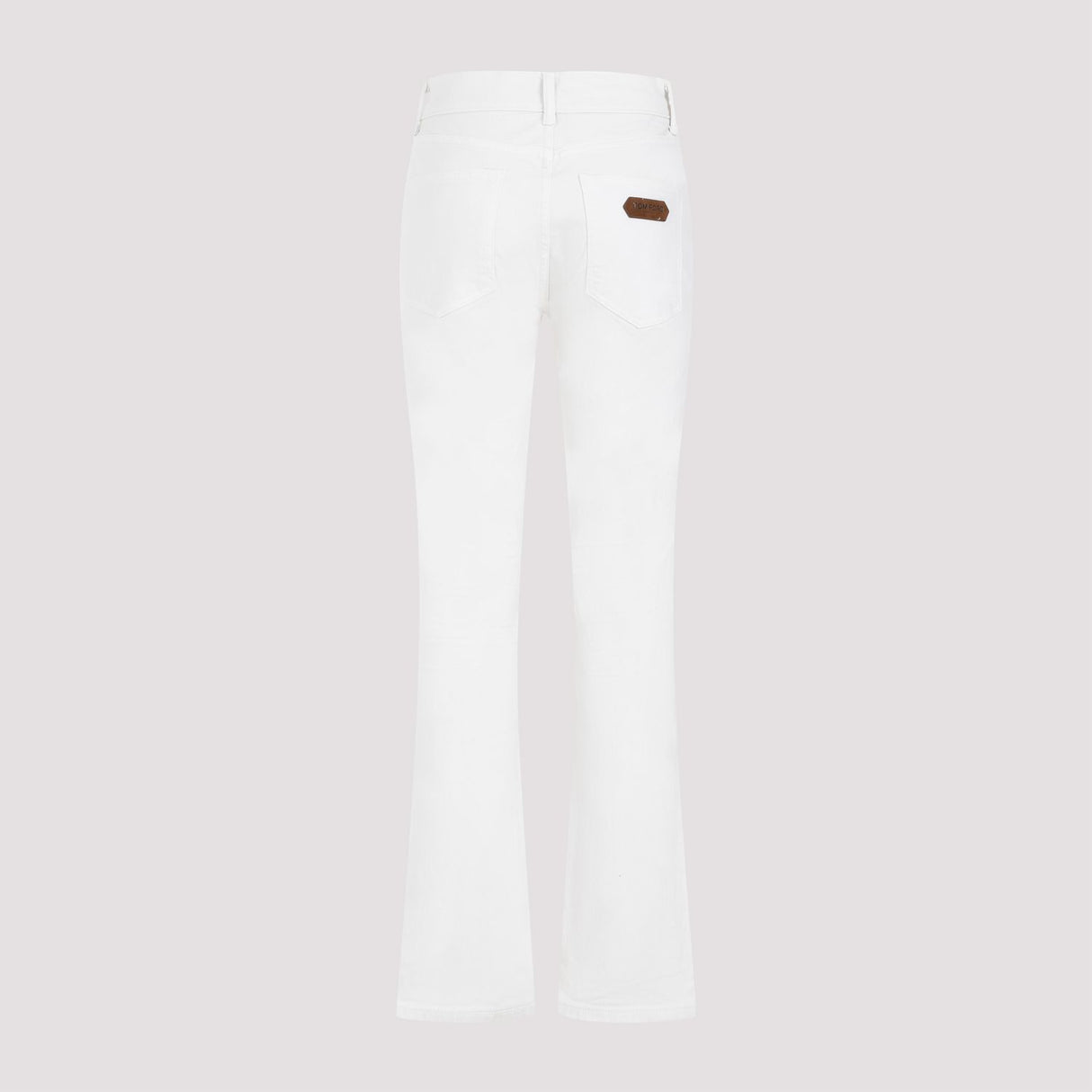 TOM FORD White Cotton Pants for Women