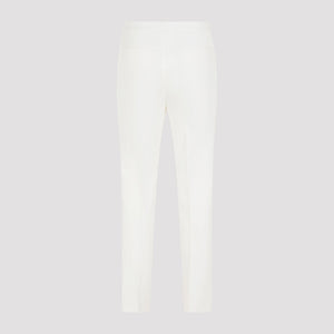 FABIANA FILIPPI Elegant Slim-Fit White Trousers