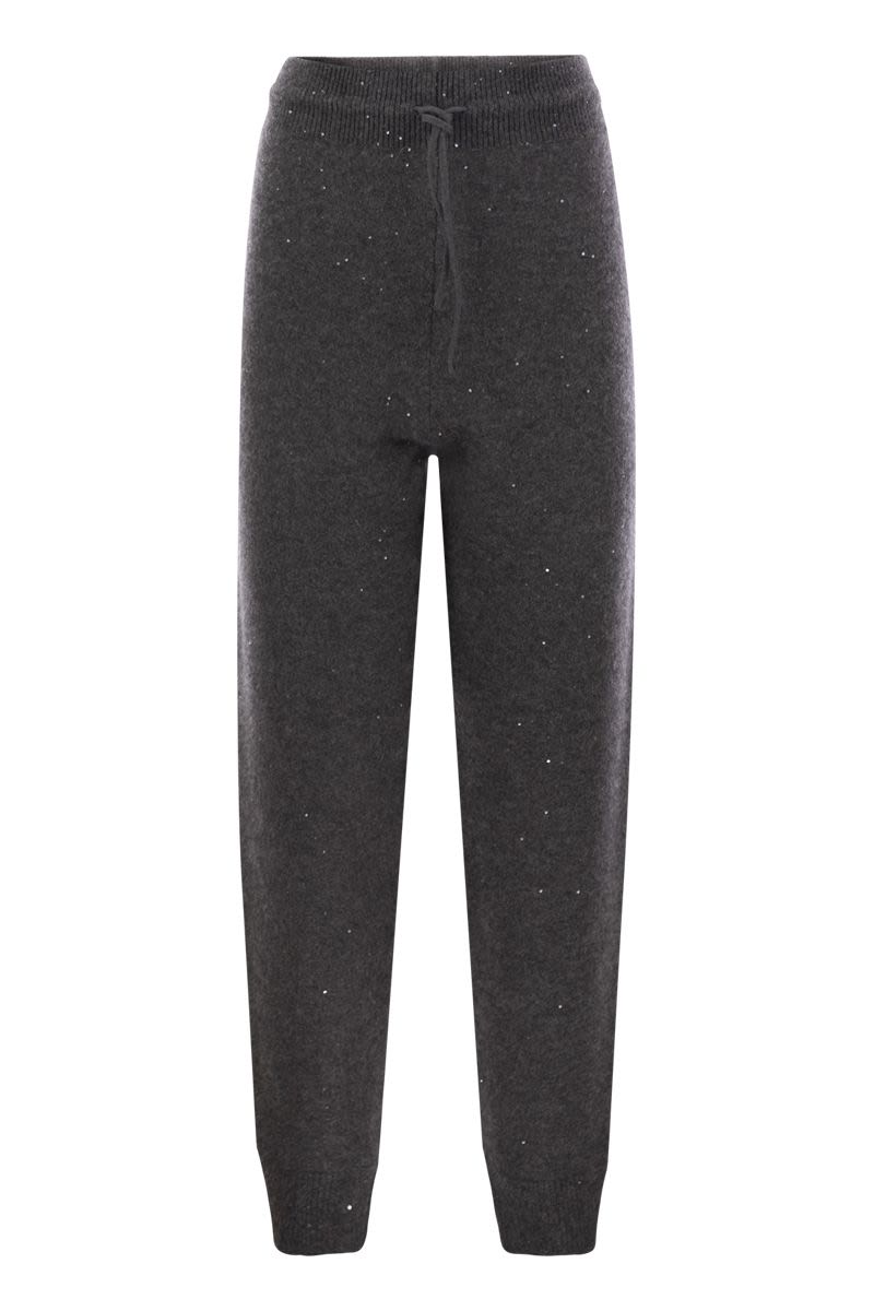 FABIANA FILIPPI Sequined Jogging Trousers for Women - FW24