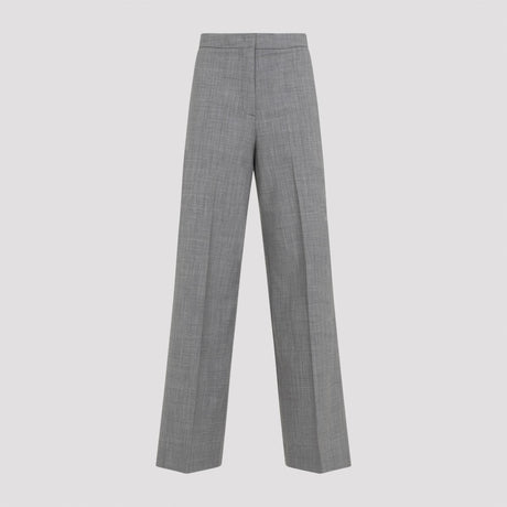 FABIANA FILIPPI Wide Leg Wool Blend Pants for Women