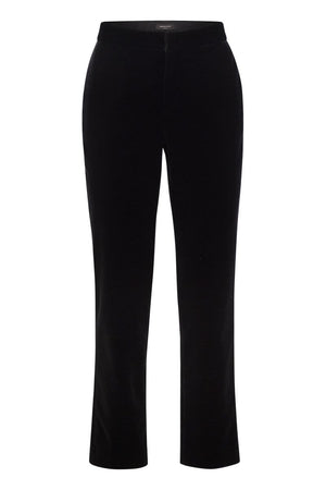 FABIANA FILIPPI Luxurious Velvet Trousers - Regular Fit