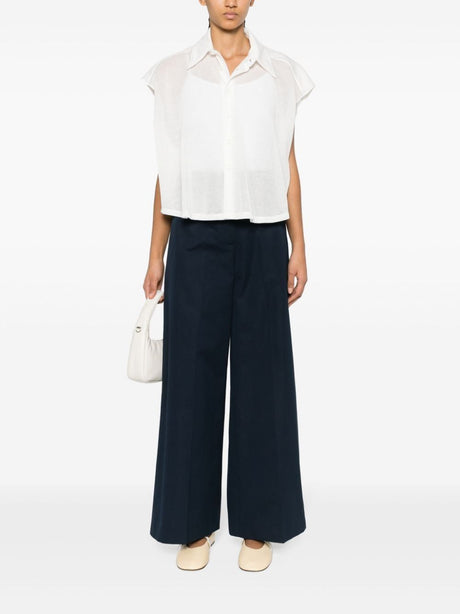 FABIANA FILIPPI Coral High-Waisted Pants for Women - SS24 Collection