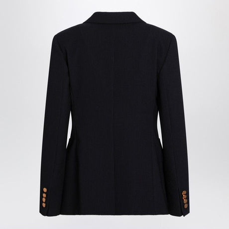 MAX MARA Fitted Double-Breasted Wool Jacket