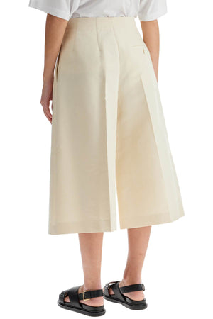 MARNI Wide Leg Cropped Cotton Pants - IT Size 40