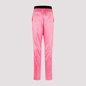 TOM FORD Luxurious Silk Satin Palazzo Pants for Women