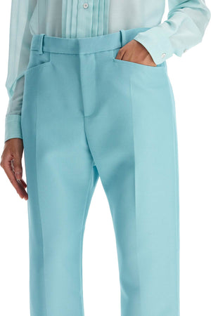 TOM FORD Slim Fit Ankle Length Trousers in Lightweight Fabric