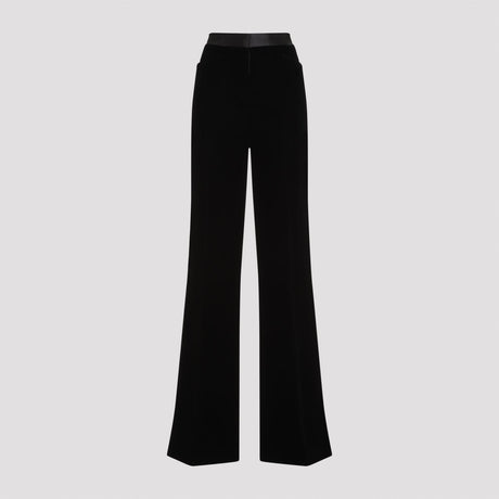 TOM FORD Velvet Boot Cut Pants for Women - Fall 2024 Collection