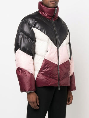 Men's Modernist Padded Puffer Jacket - Blush/Black