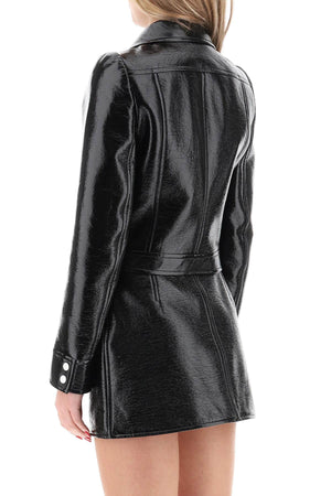 女士黑色棉制夹克 - SS24系列