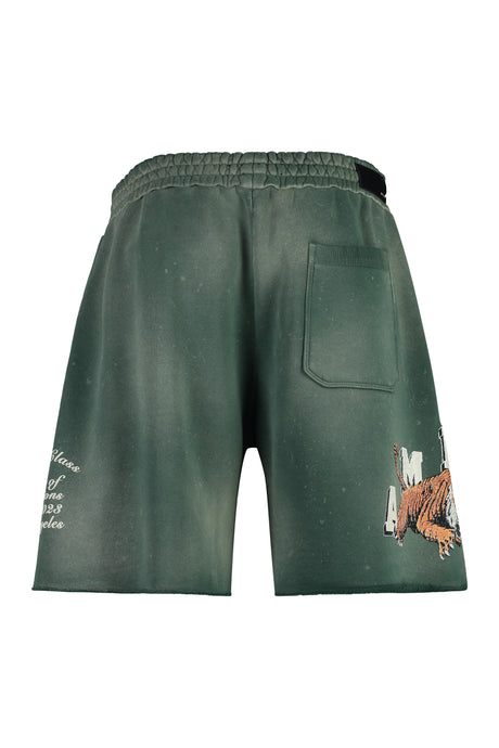 經典綠色百慕達短褲 - FW23系列