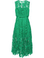 SELF-PORTRAIT Elegant Lace Sleeveless Midi Dress for Women