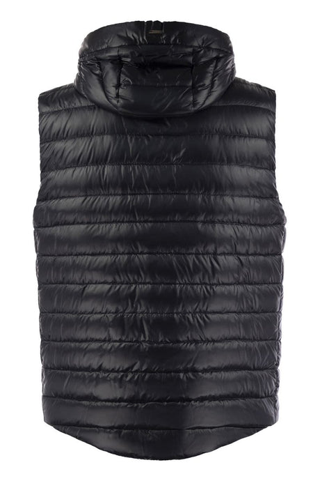 HERNO Luxury Water-Resistant Sleeveless Down Vest