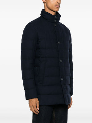 HERNO Recycled Cashmere Padded Jacket for Men - Autumn/Winter 2024