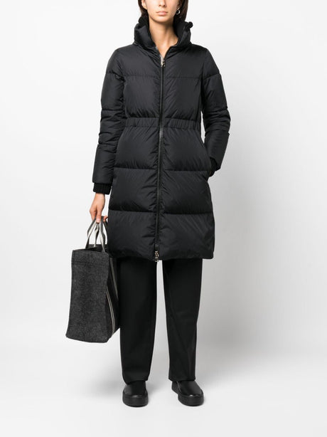HERNO Stylish Black Parka Jacket for Women - FW23 Collection
