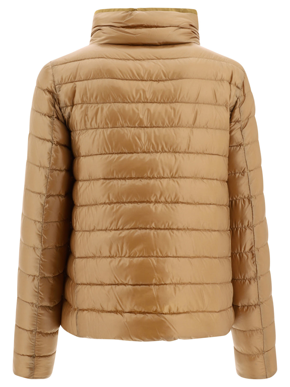 Brown Reversible Down Jacket for Women - SS24