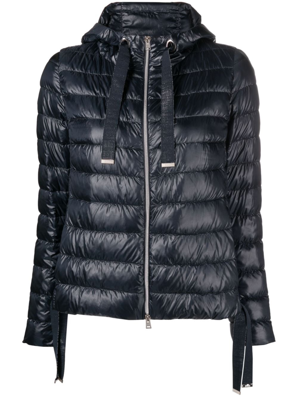 HERNO Golden Short Down Jacket for Women, SS24 Collection