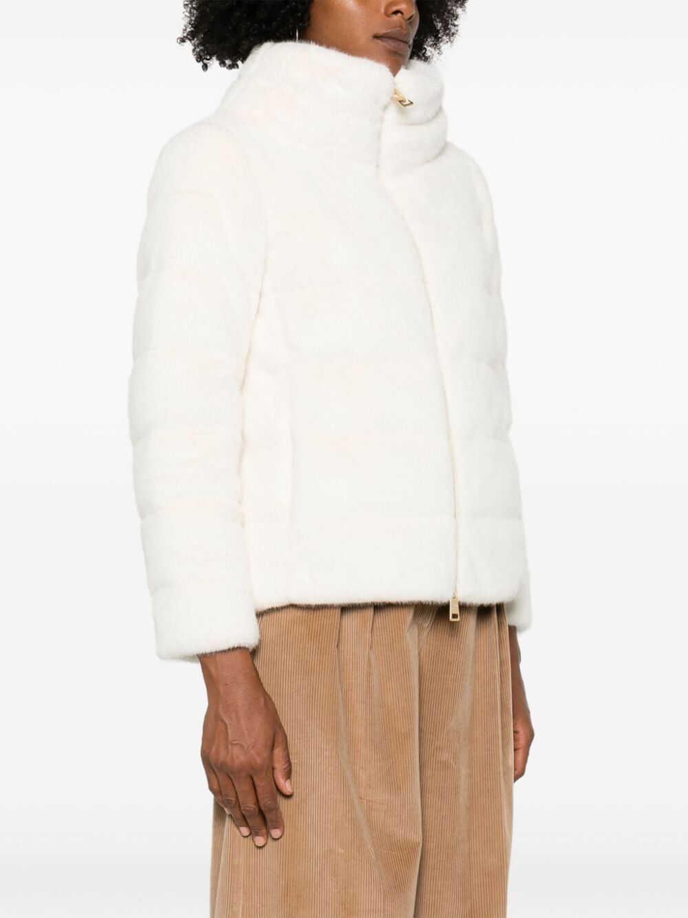 HERNO Faux Fur Jacket for Women - FW24 Edition