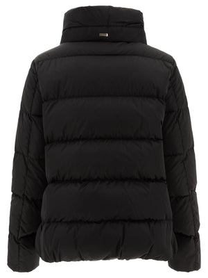 HERNO Polar-Tec Black Down Jacket for Women