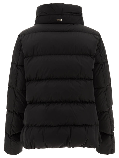 HERNO Polar-Tec Black Down Jacket for Women