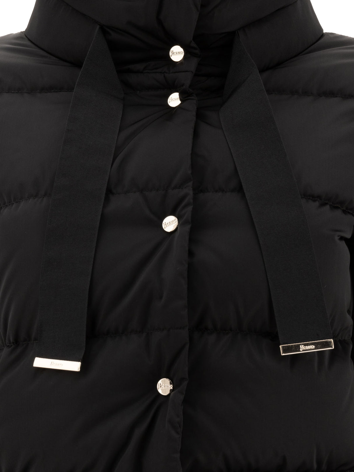 HERNO Polar-Tec Black Down Jacket for Women