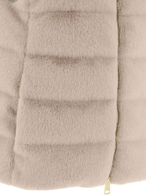 HERNO Cozy Synthetic Fur Vest for Women - FW24 Collection