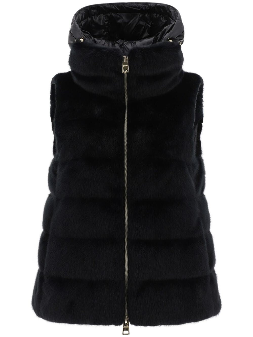 HERNO Cozy Synthetic Fur Vest for Women - FW24 Collection