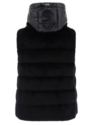 HERNO Cozy Synthetic Fur Vest for Women - FW24 Collection