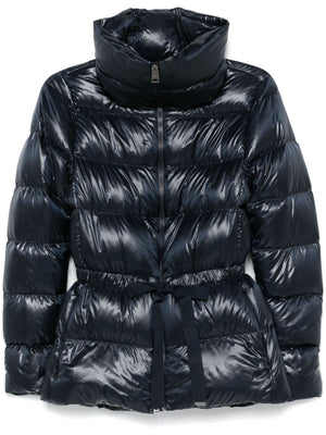 HERNO Belted Short Down Jacket for Women