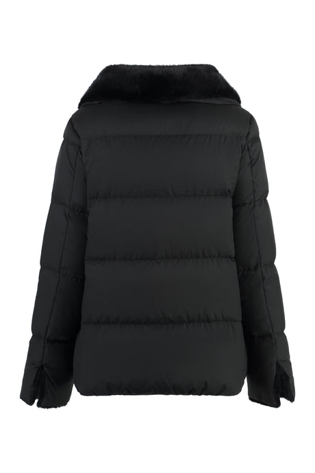 HERNO FULL ZIP DOWN JACKET