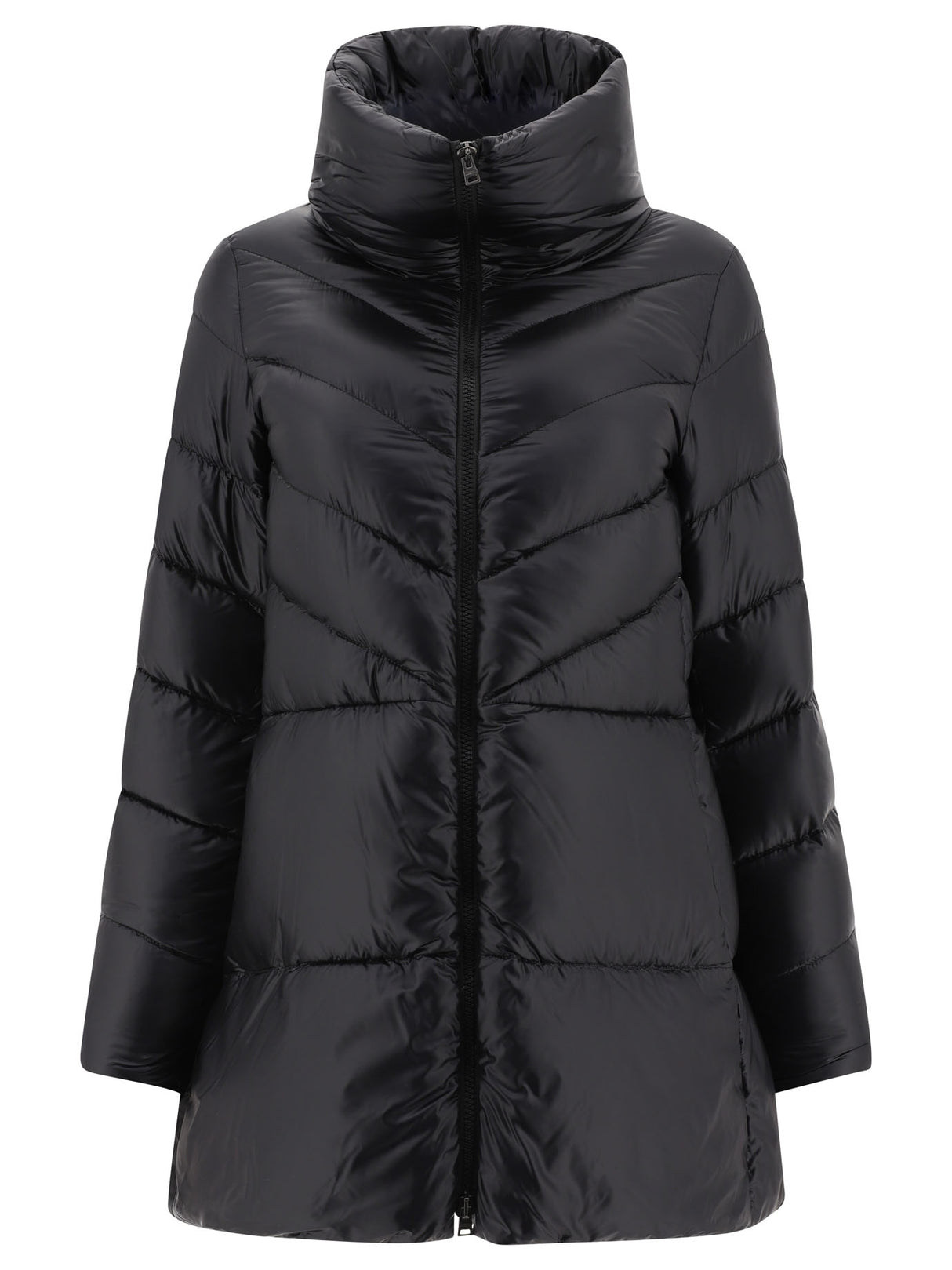 HERNO Chevron Quilted Down Jacket