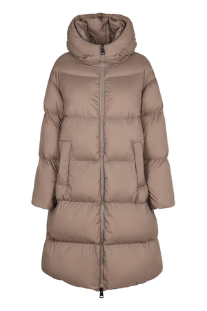 HERNO Women's Long Hooded Down Jacket