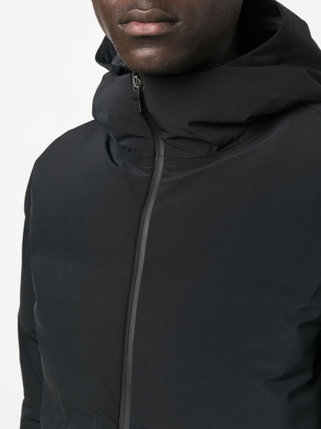 HERNO 2024 Black 23FW Bubble Jacket for Men