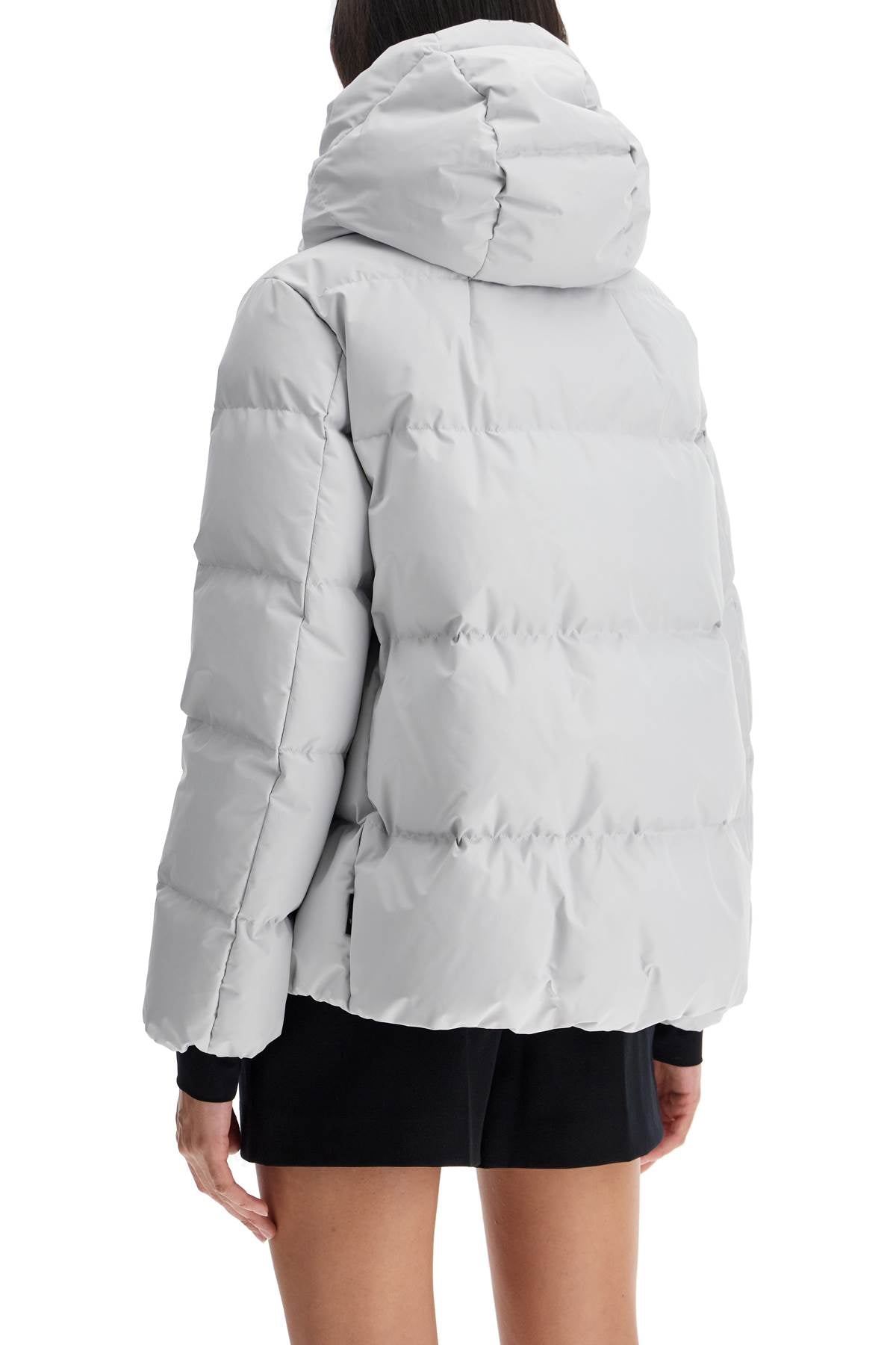 HERNO Mini Quilted Down Jacket with Hood for Women