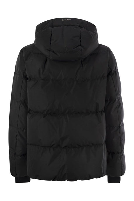 HERNO Elite Mini Down Jacket with Hood