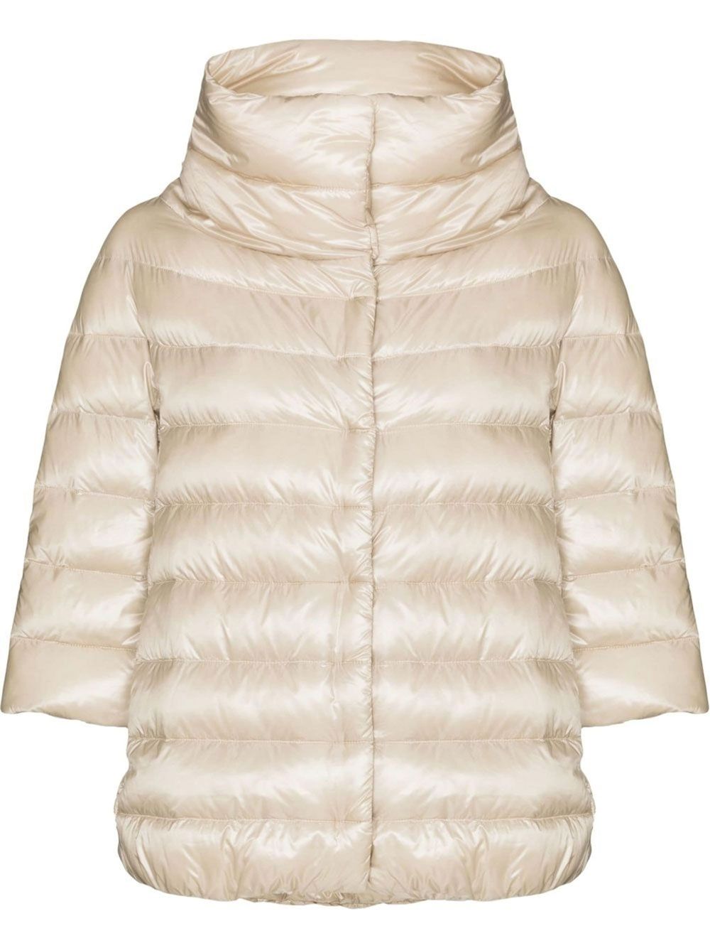 HERNO Elegant High Neck Down Jacket