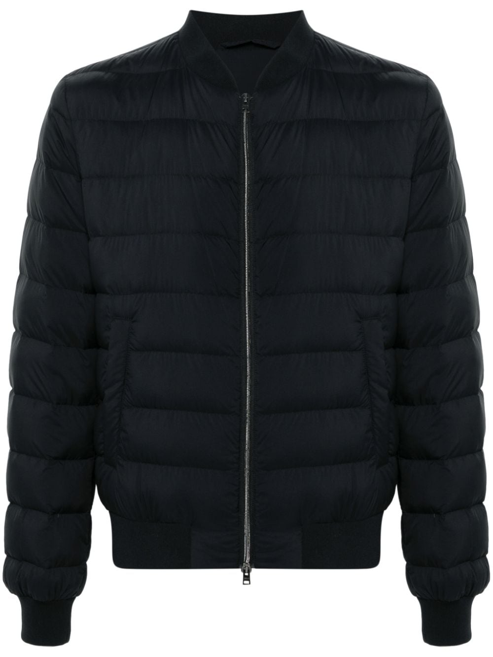 HERNO Aviator-Inspired Quilted Down Jacket