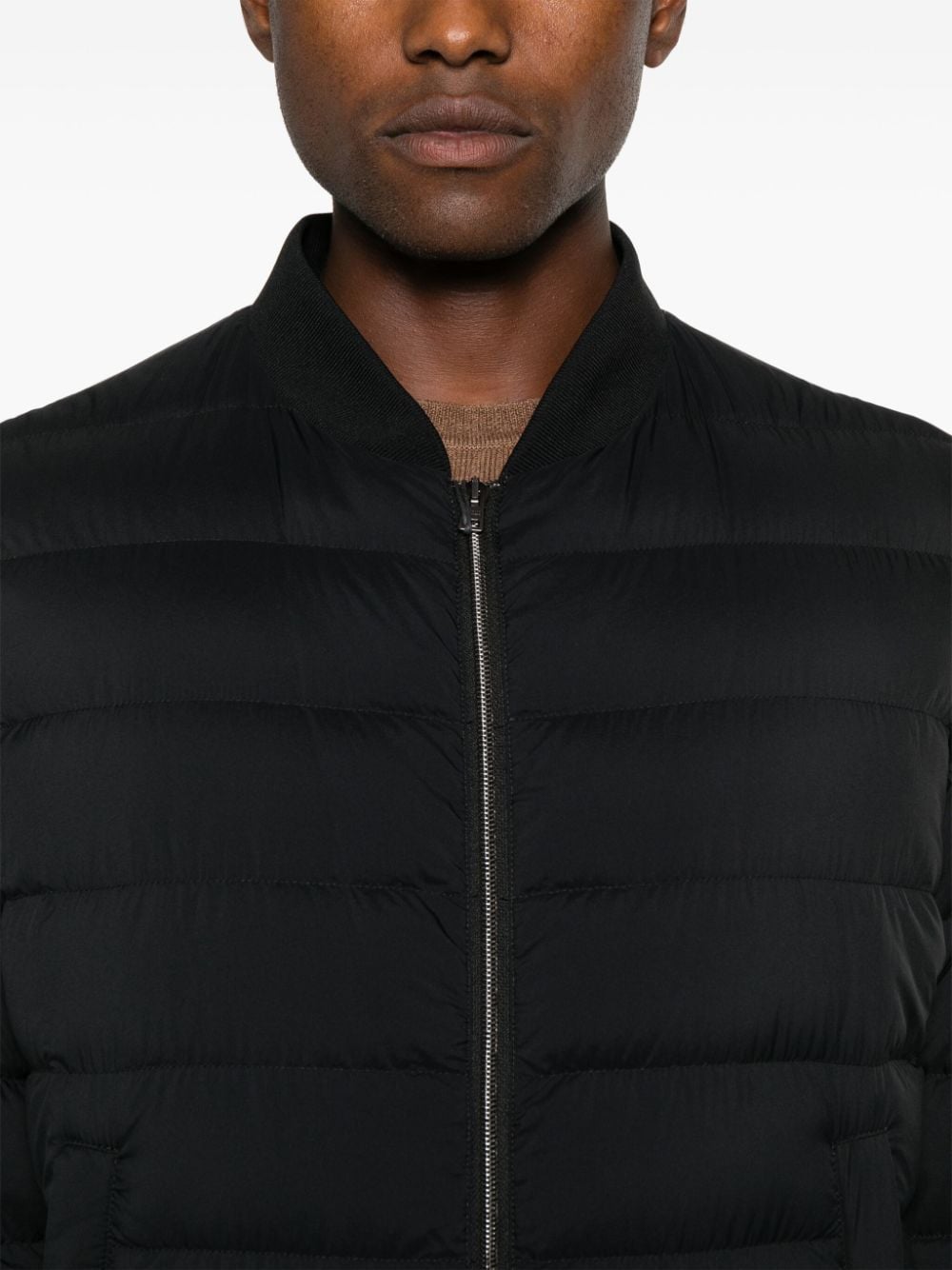 HERNO Aviator-Inspired Quilted Down Jacket