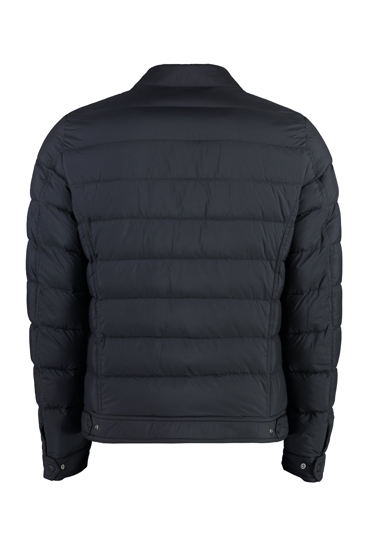 HERNO Men's Padded Jacket with Snaps and Shirt Style Collar