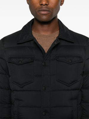 HERNO Short Down Winter Jacket with Classic Hood