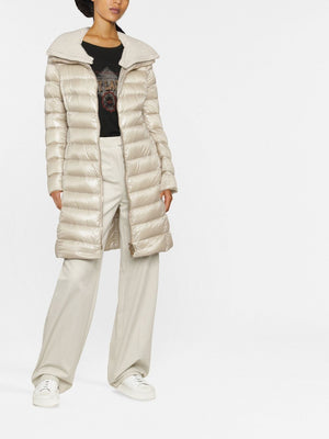 HERNO Elegant Midi-Length Puffer Jacket