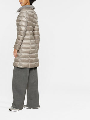 HERNO Elegant Midi-Length Puffer Jacket