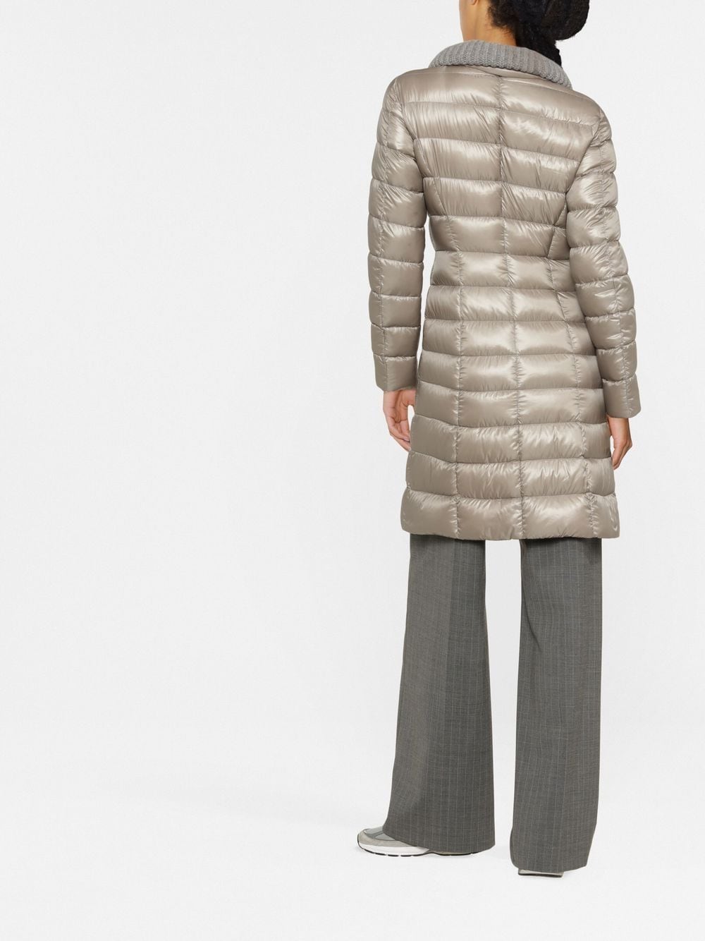 HERNO Elegant Midi-Length Puffer Jacket