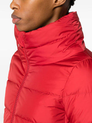 HERNO Women's Midi Down Jacket with Detachable Hood