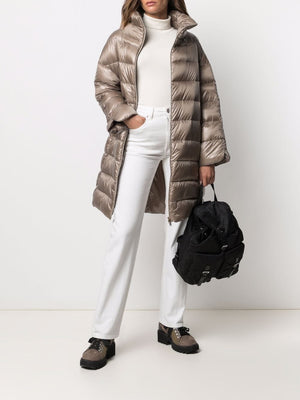 HERNO Elegant Mid-Length Puffer Jacket