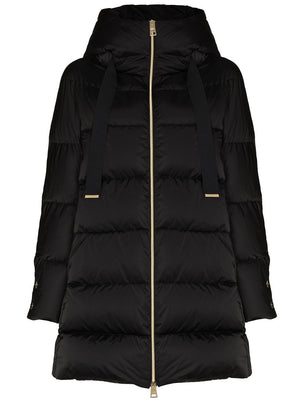 HERNO Feather-Padded Hooded Jacket for Women - Fall/Winter 2024