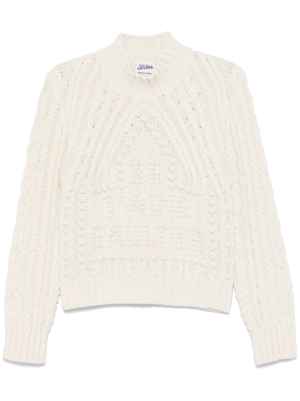 JEAN PAUL GAULTIER Chunky Knit High Neck Jumper for Women